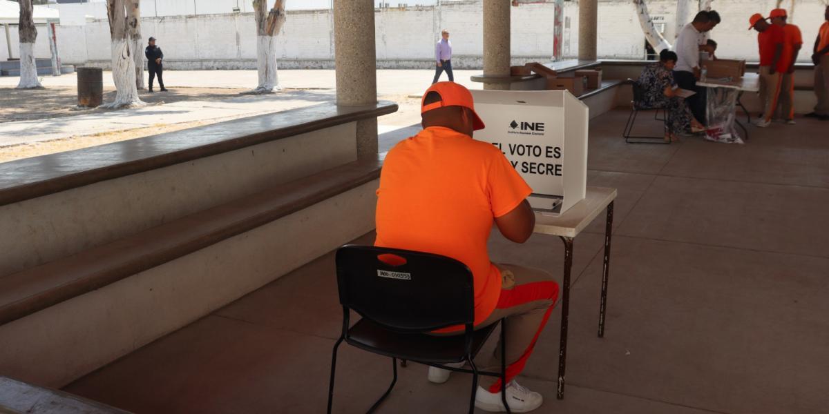 Presos de Aguascalientes ya emitieron su voto