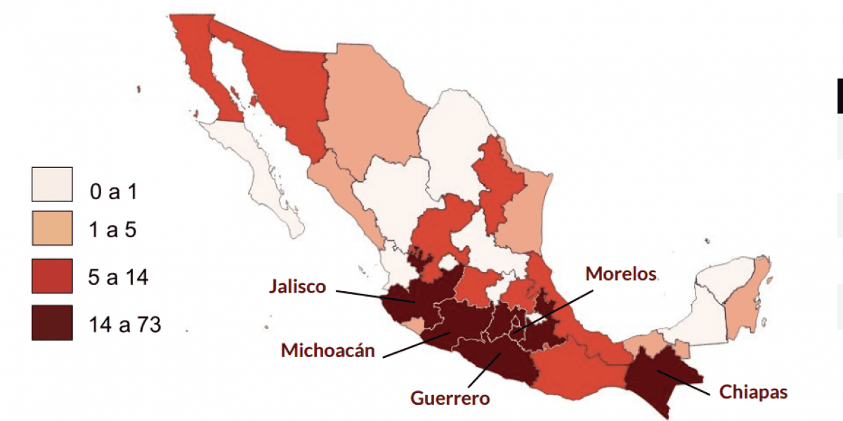 Aguascalientes, de los únicos 10 estados sin víctimas de violencia política