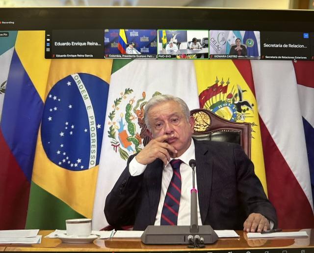AMLO pide a la Celac unirse en denuncia contra Ecuador