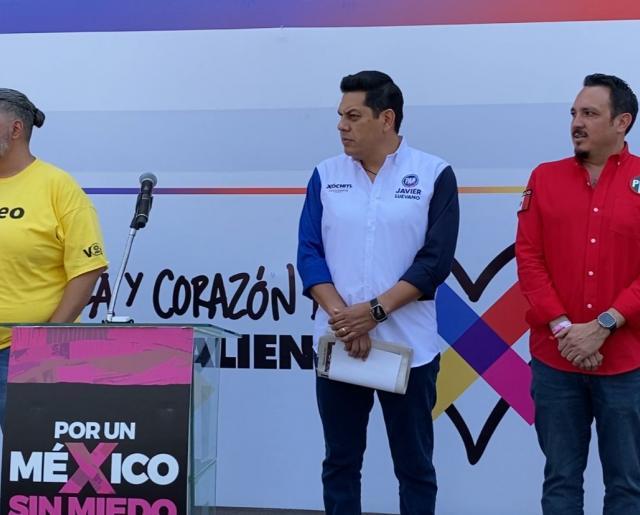 Presidentes de la coalición en Aguascalientes