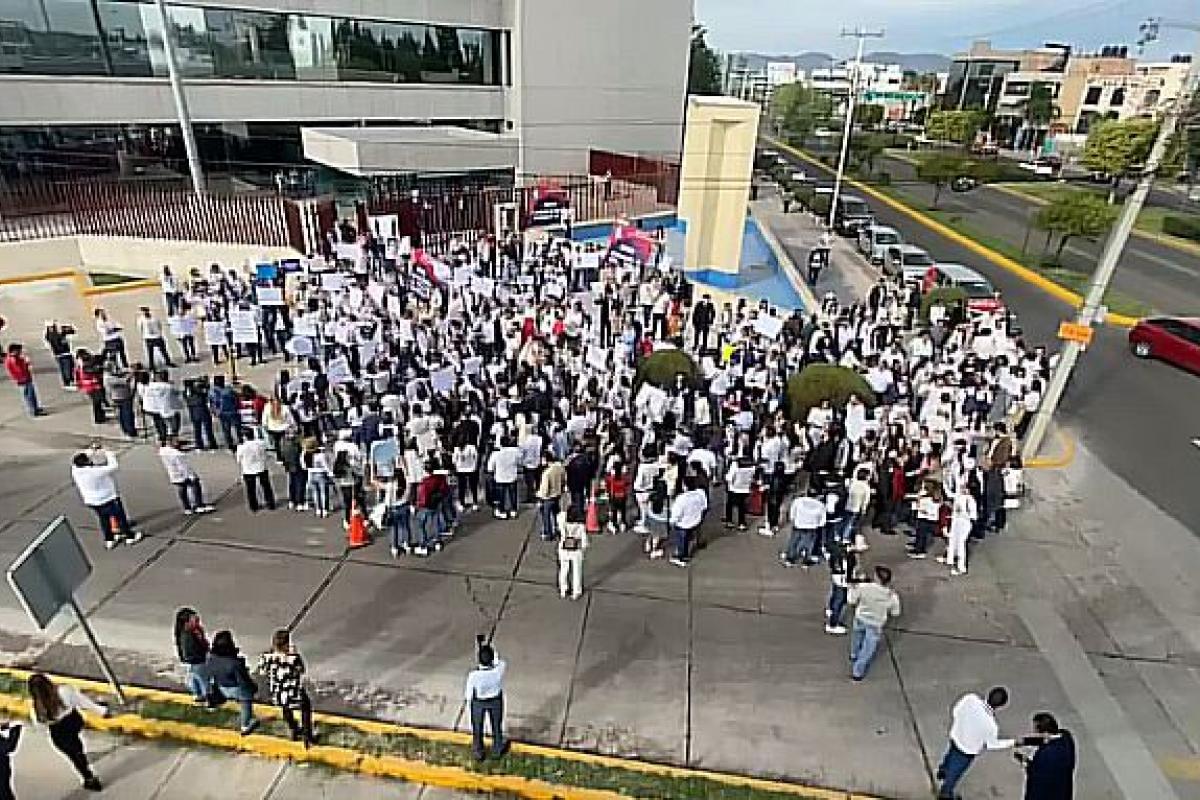 Aguascalientes se suma al paro nacional de trabajadores del Poder Judicial