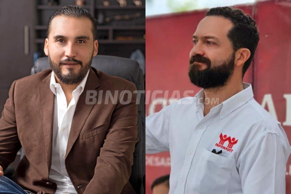 Aldo Ruiz y Sergio González Serna, precandidatos de Morena a diputados federales por Aguascalientes 
