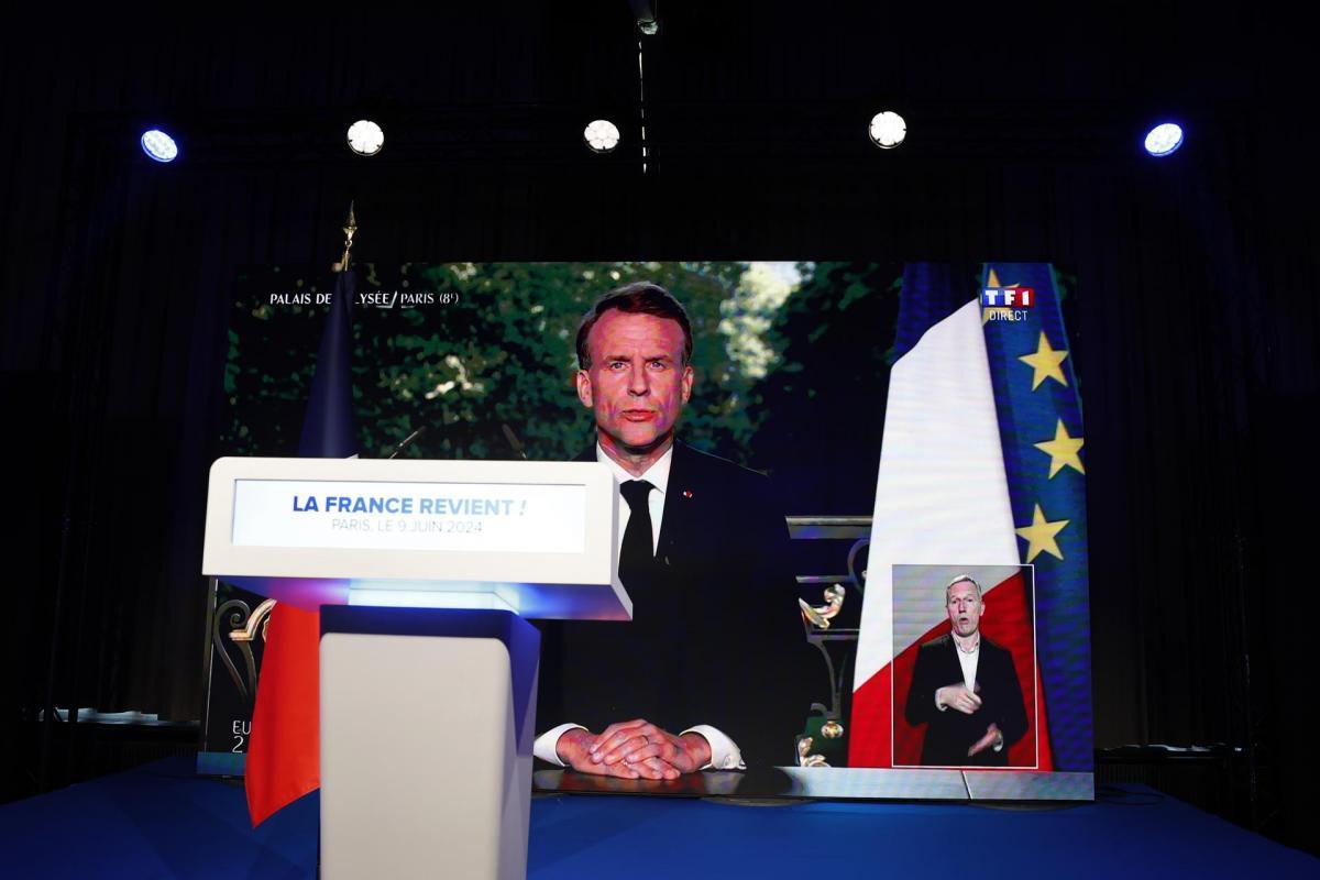 Macron disuelve la Asamblea Nacional y convoca elecciones tras victoria de la ultraderecha