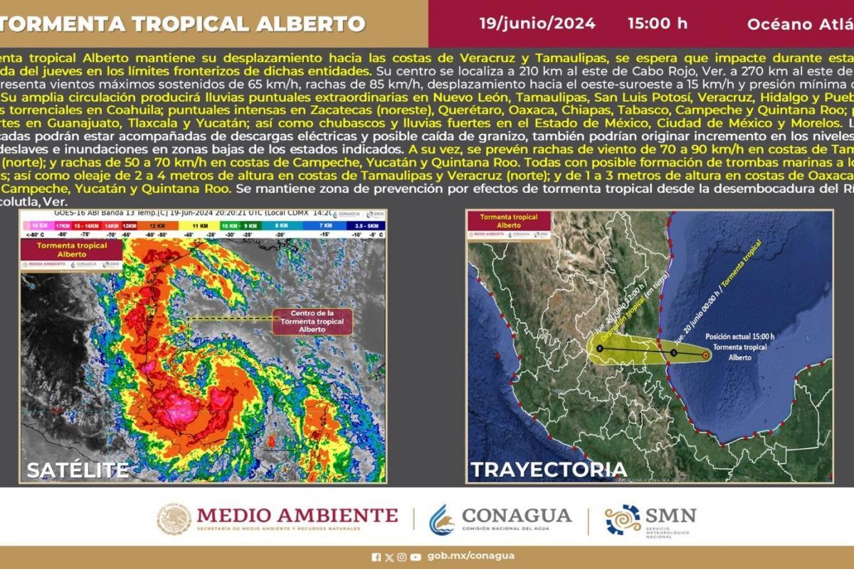 Tormenta tropical Alberto 