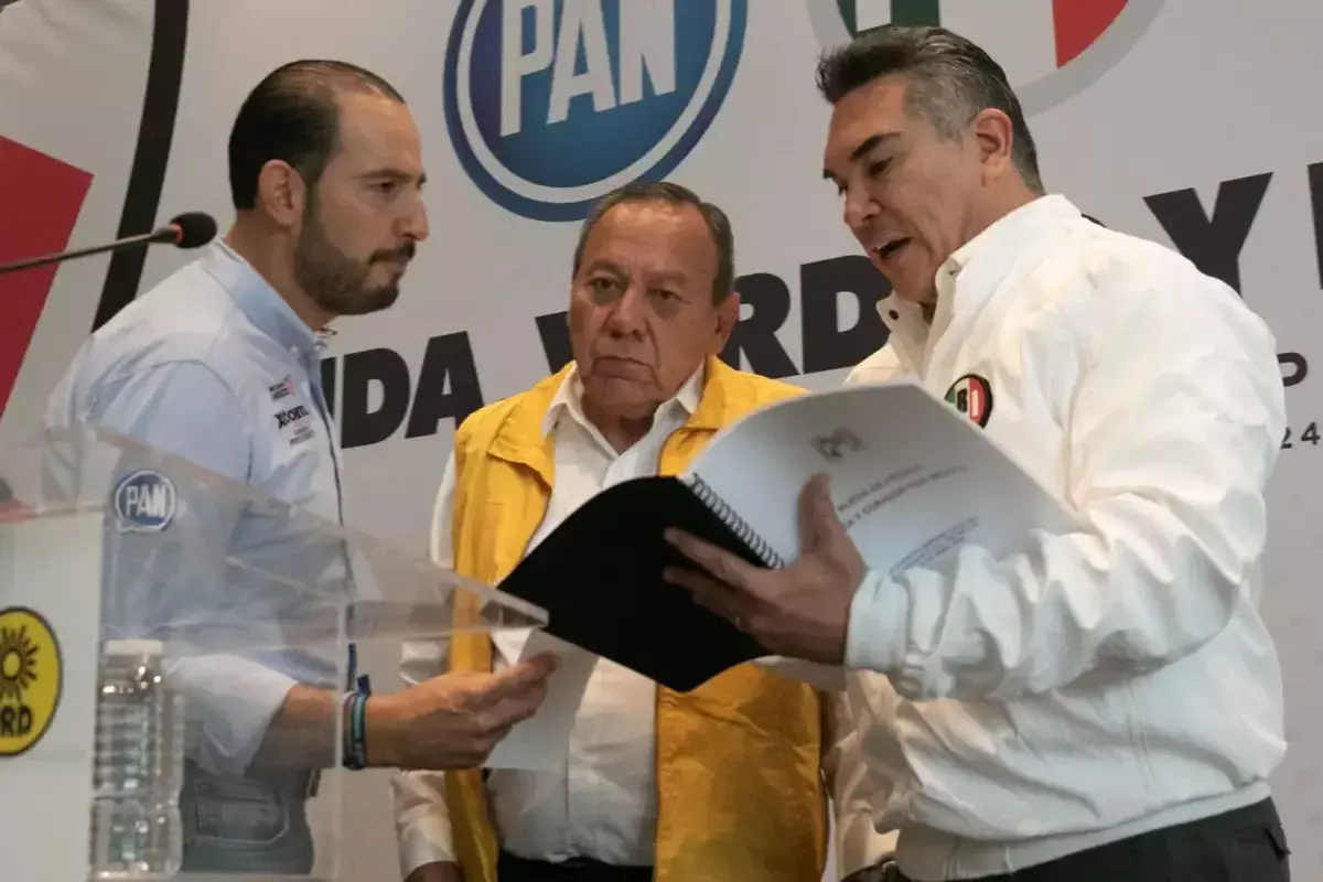 Dirigentes PAN-PRI-PRD