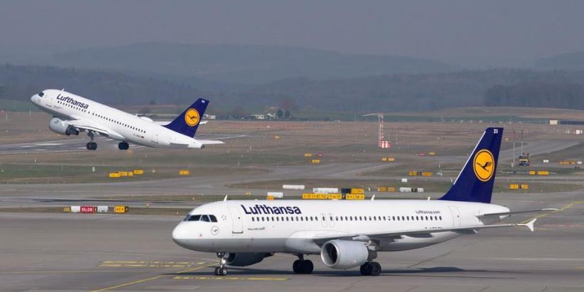 Avión de Lufthansa 