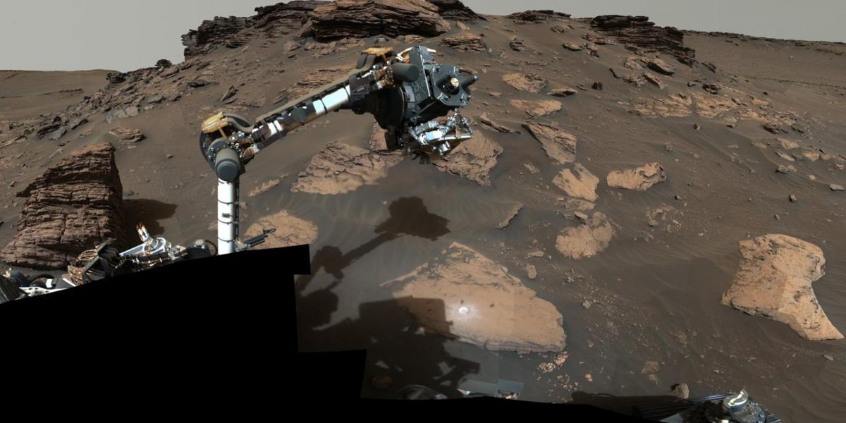 Localizan en Marte roca con la mayor concentración de materia orgánica
