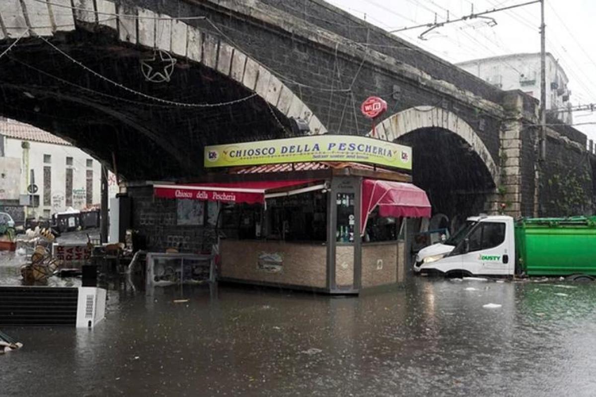 italia inundación