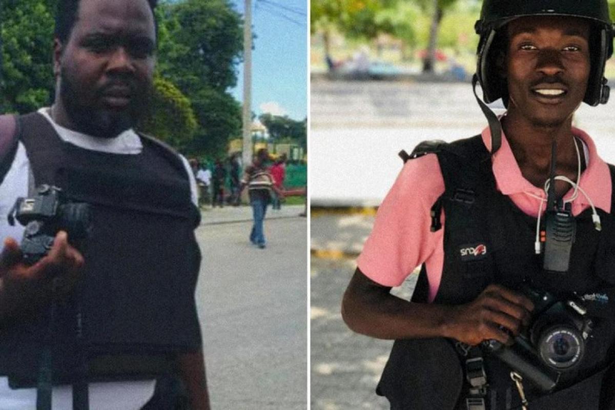 periodistas haití
