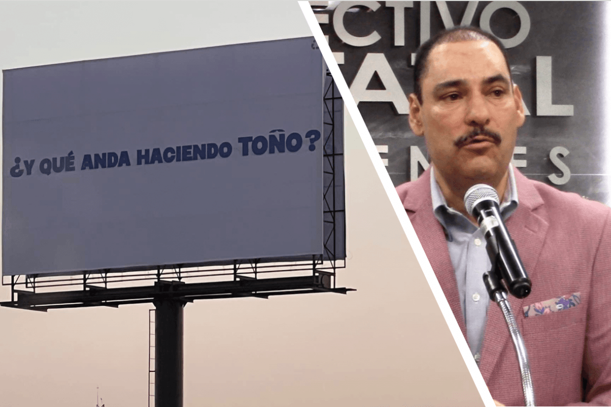 Defiende Toño Martín del Campo sus espectaculares; niega campaña anticipada