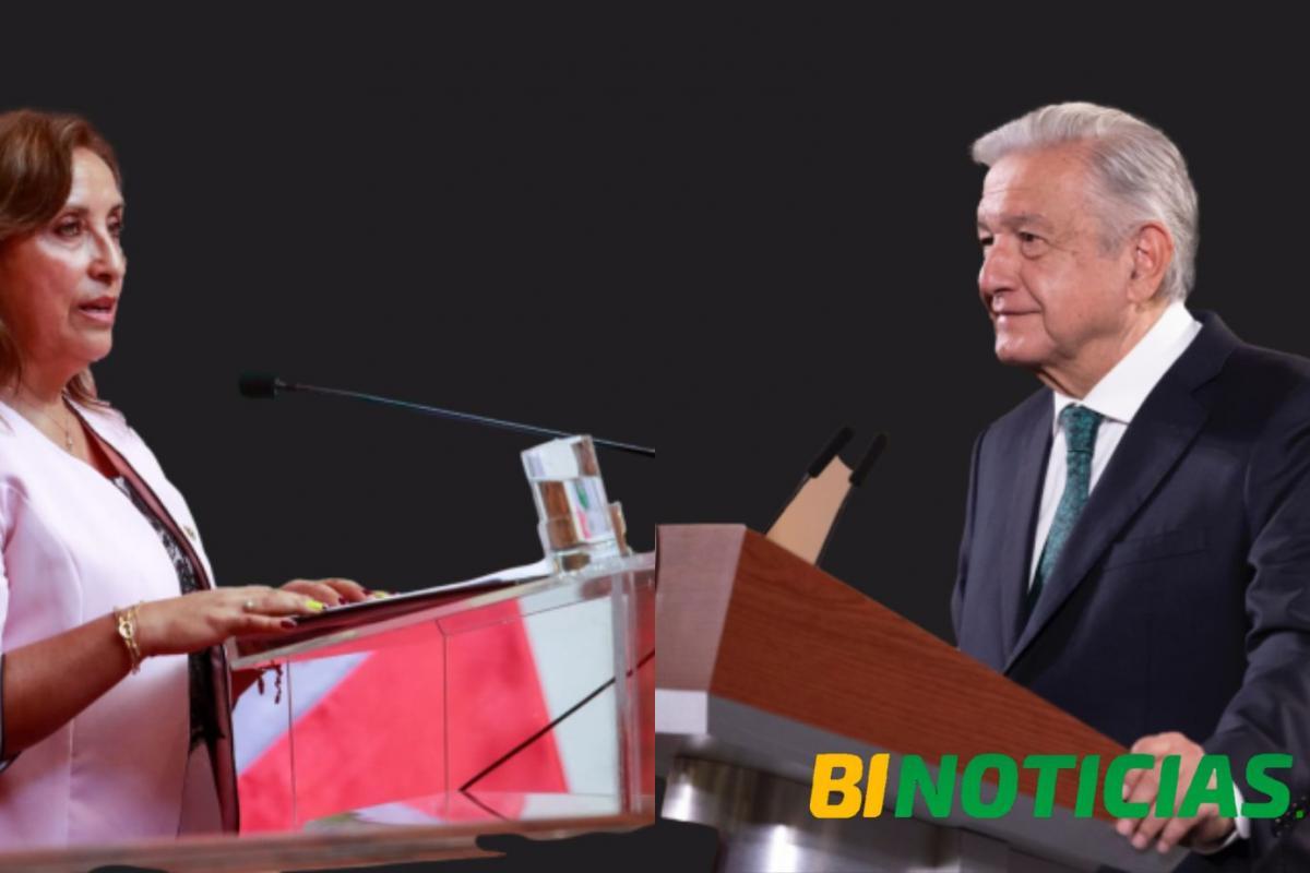 No cesa el intercambio de ofensas entre López Obrador y la presidenta de Perú