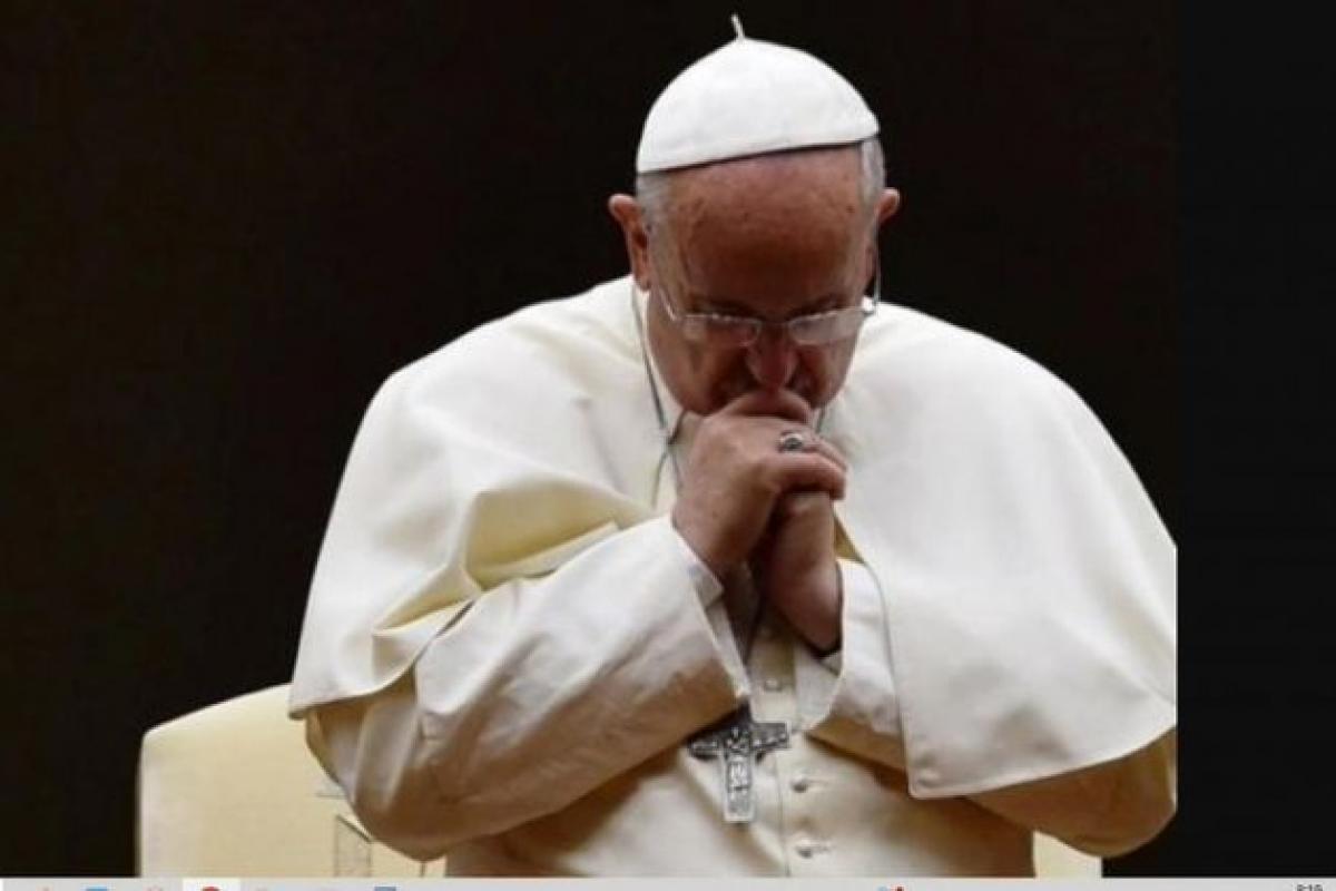 Papa Francisco se siente mal y suspenden sus actividades