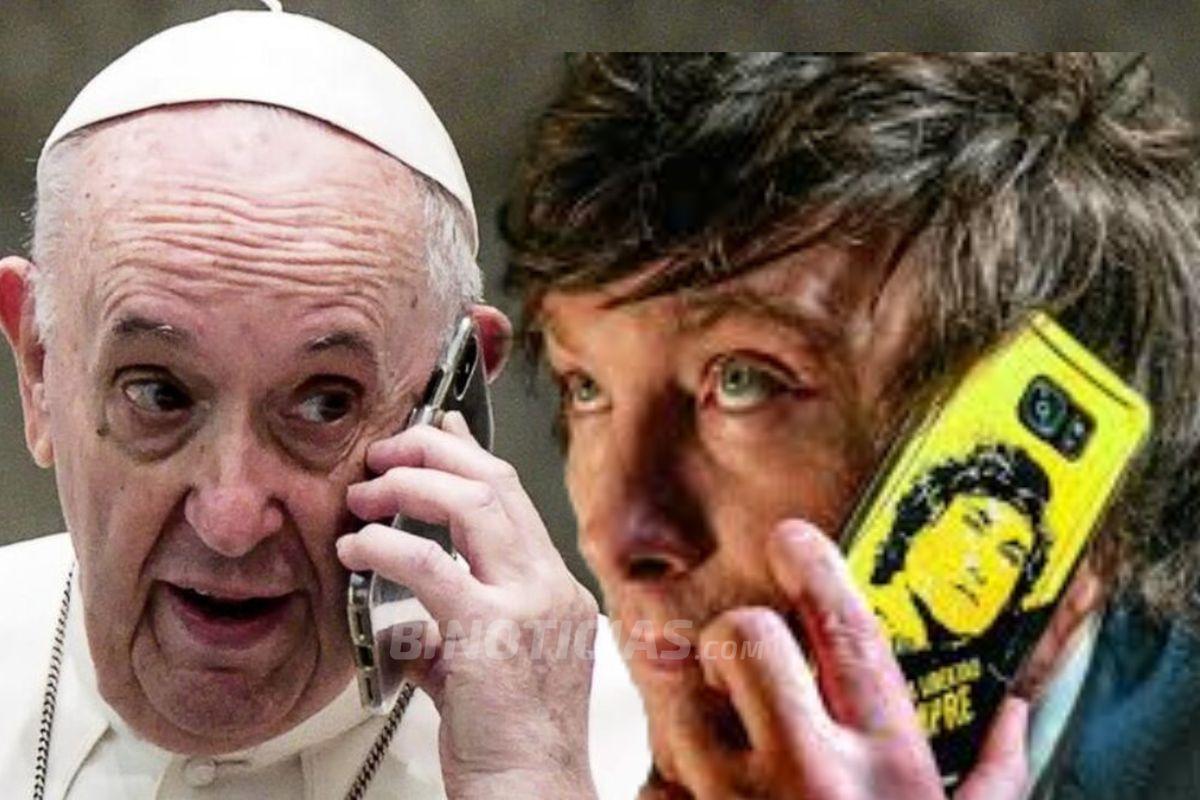 Vaticano confirma llamada entre Milei y el papa Francisco 