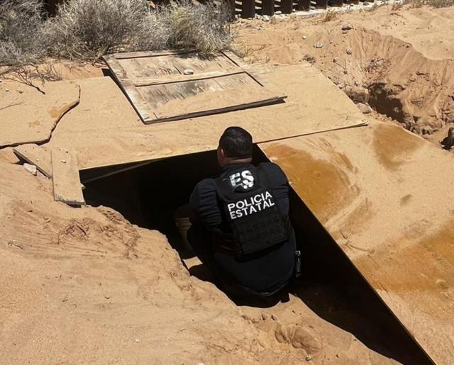 Descubierto narcotúnel en la frontera entre Sonora y Arizona